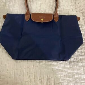 Longchamp navy blue bag new never used